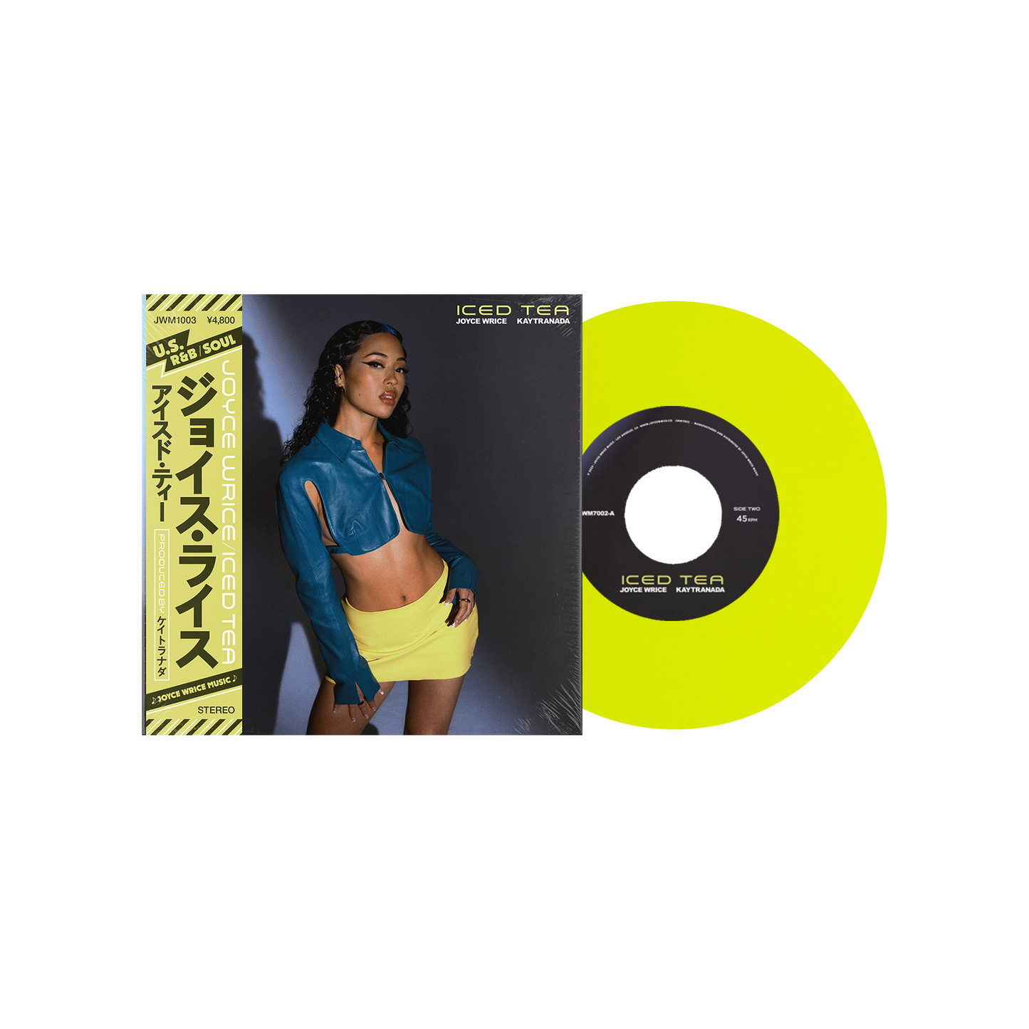 Iced Tea (7") - Neon Yellow Vinyl + Signed Insert