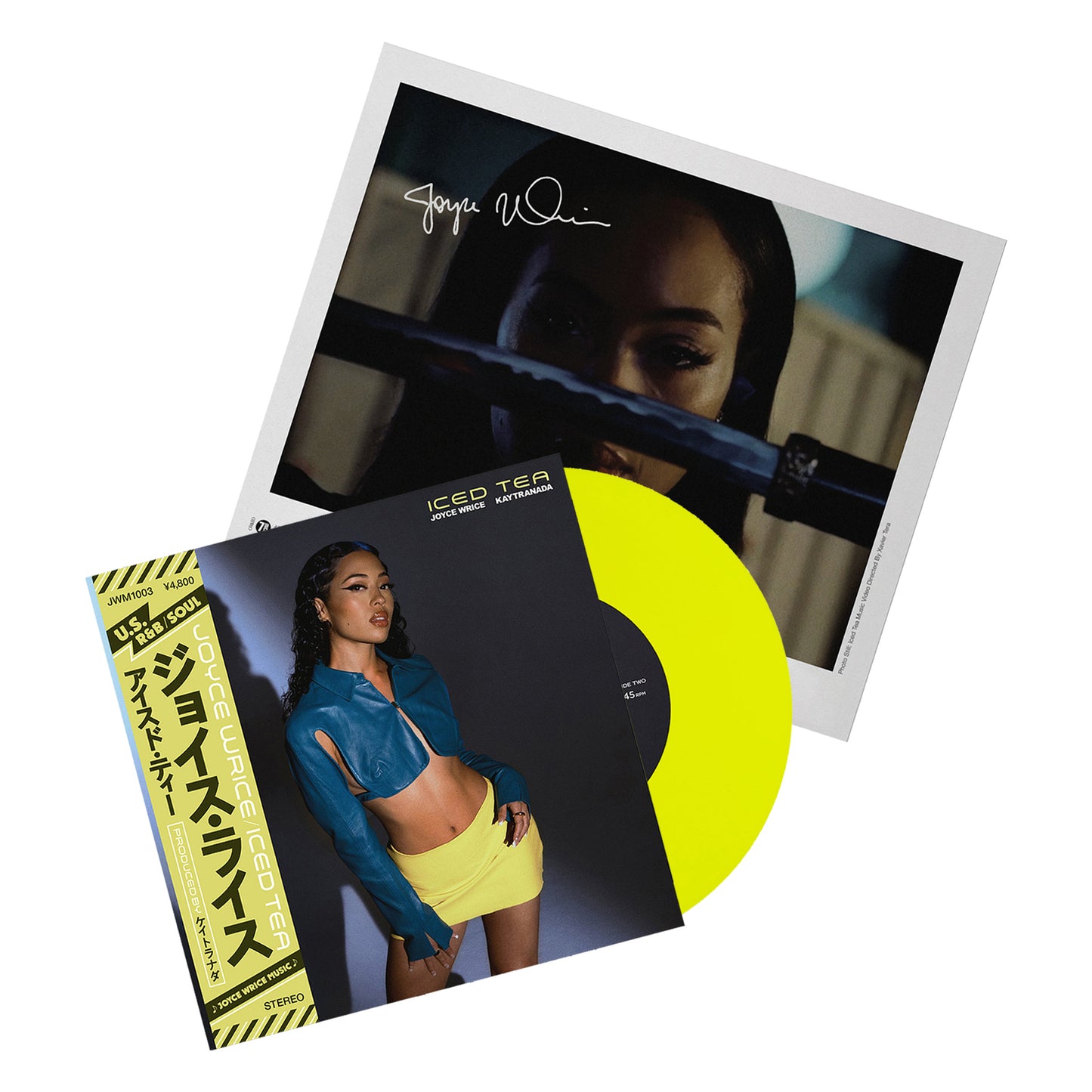 Iced Tea (7") - Neon Yellow Vinyl + Signed Insert